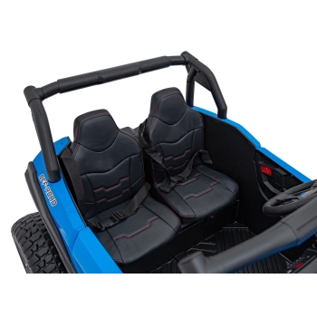 Duży Buggy dla dzieci UTV X3 Off-Road 2-osobowy 4 x 200W Niebieski BBH-028.NIE